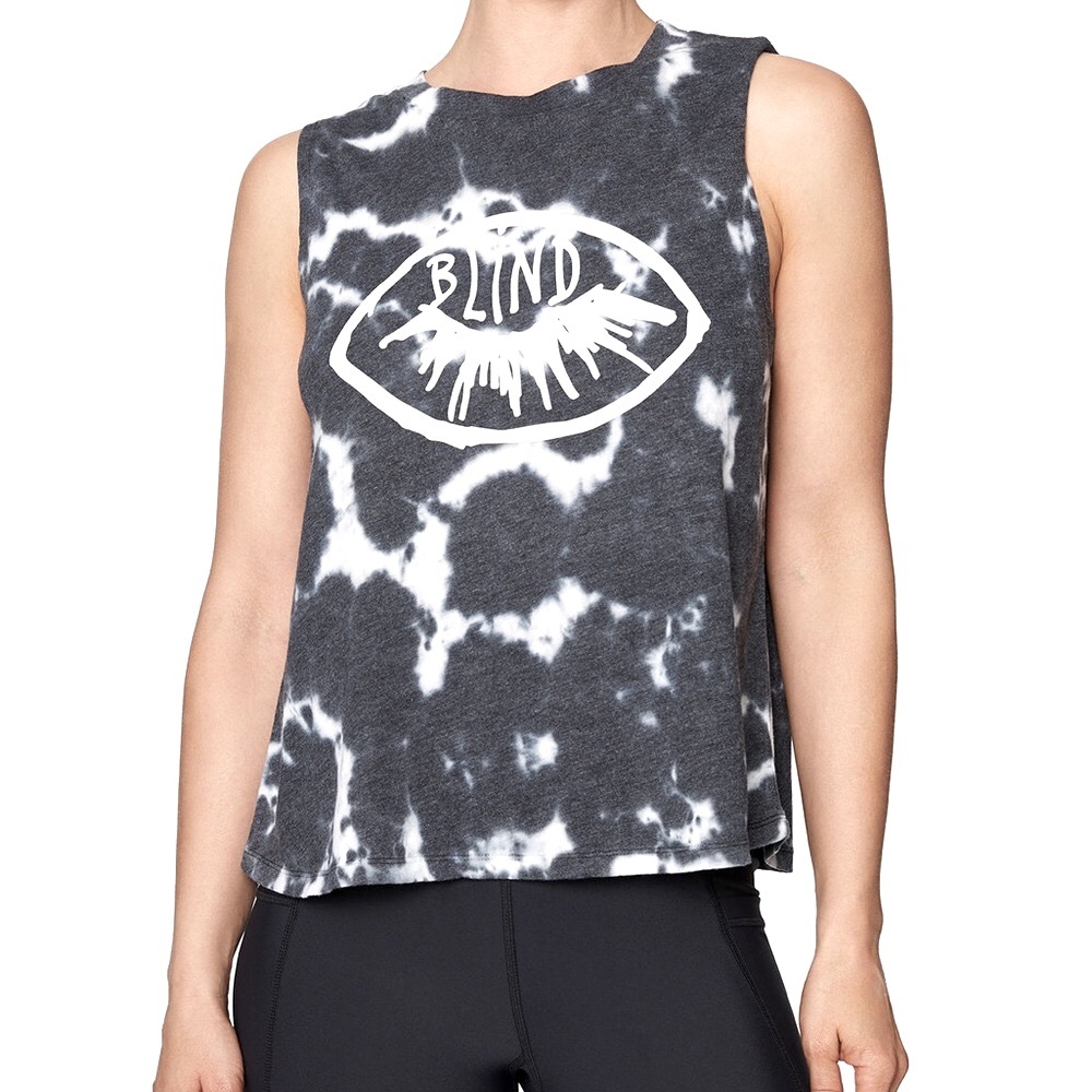Betsey Johnson Love Is Blind Tank Top